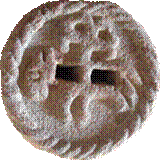 clé de voute de l'abbaye d'Aubignac